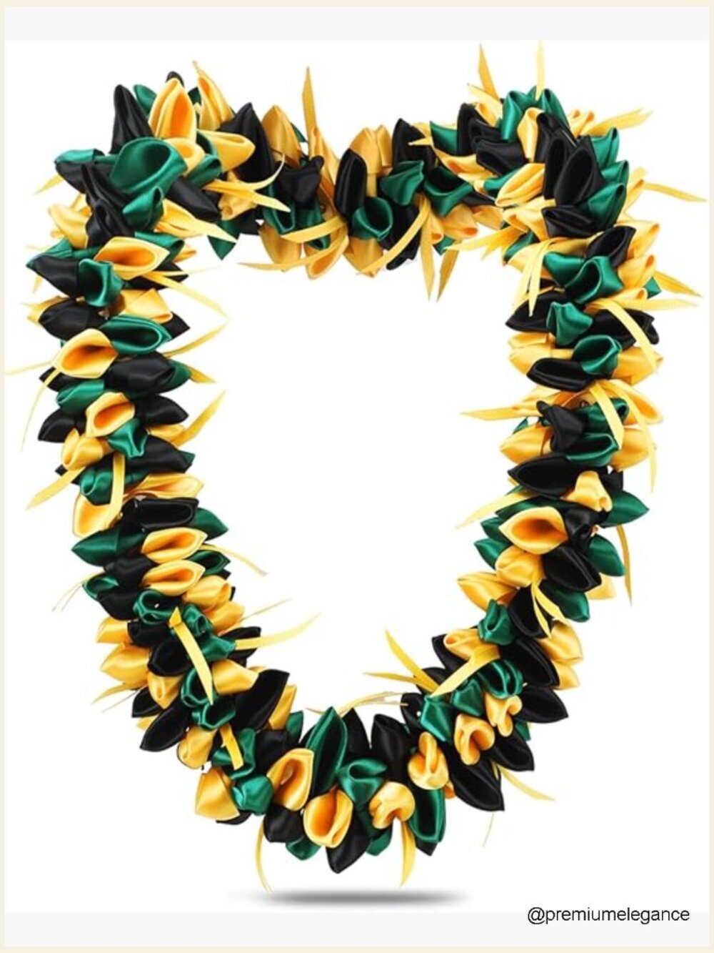 Double Braided Money Lei Necklace for Graduation 2026, 40 Inch